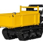 LUMAG Benzin-Raupendumper MD-500H PRO/HTS (High-Tip & Schaufel) –